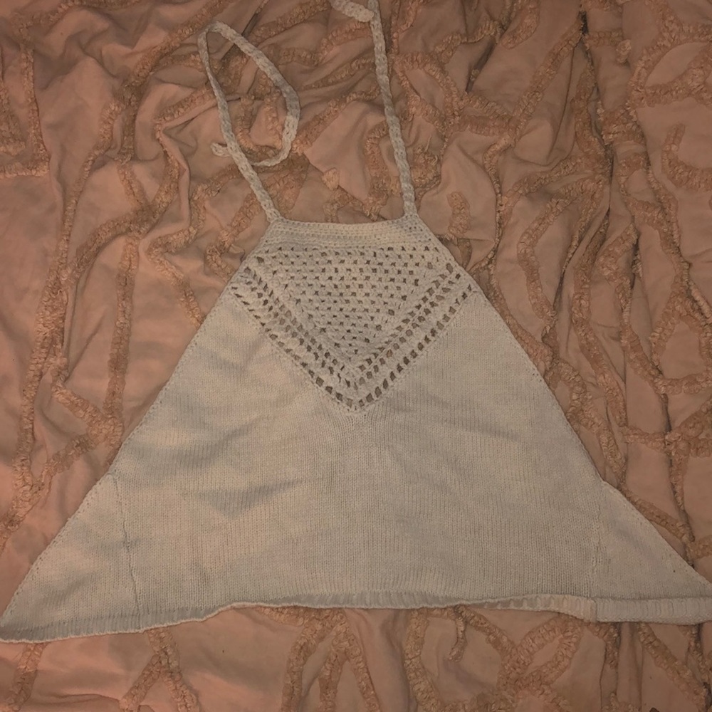 Halter crop top